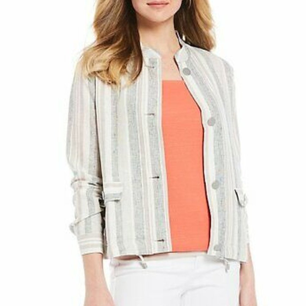 Jones New York Linen Jacket - 1X